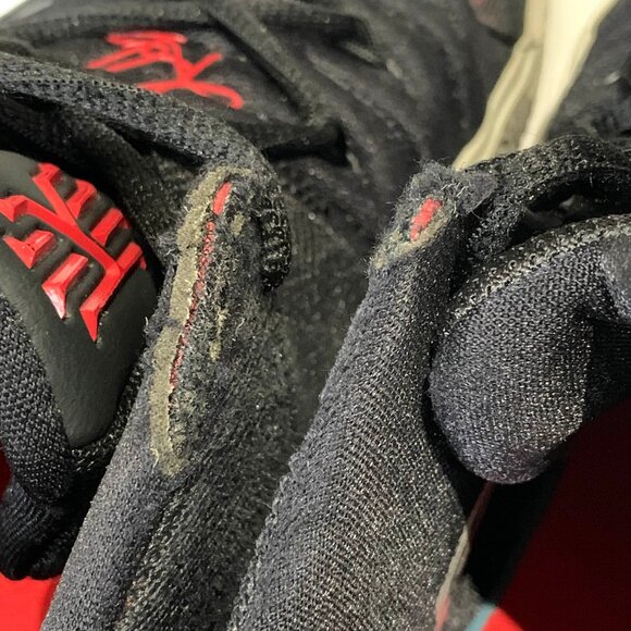 Nike Kyrie 5 Black Red Wolf Grey Basketball Shoes Men’s Size 8.5 AO2918 - Picture 9 of 12